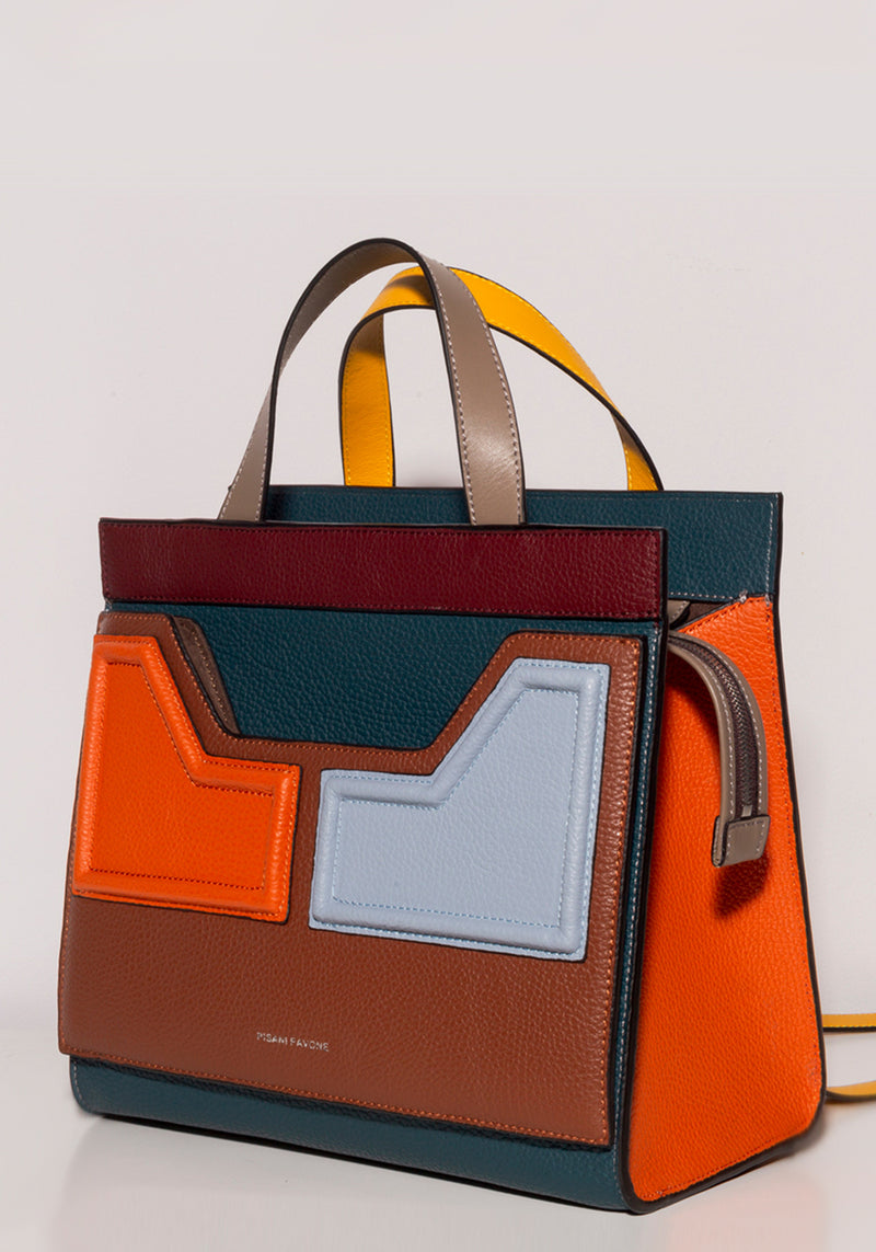 Milano 1321 - Color 01 LIMITED EDITION | PEACOCK WINE CAMEL ORANGE ICE SUN EARTH