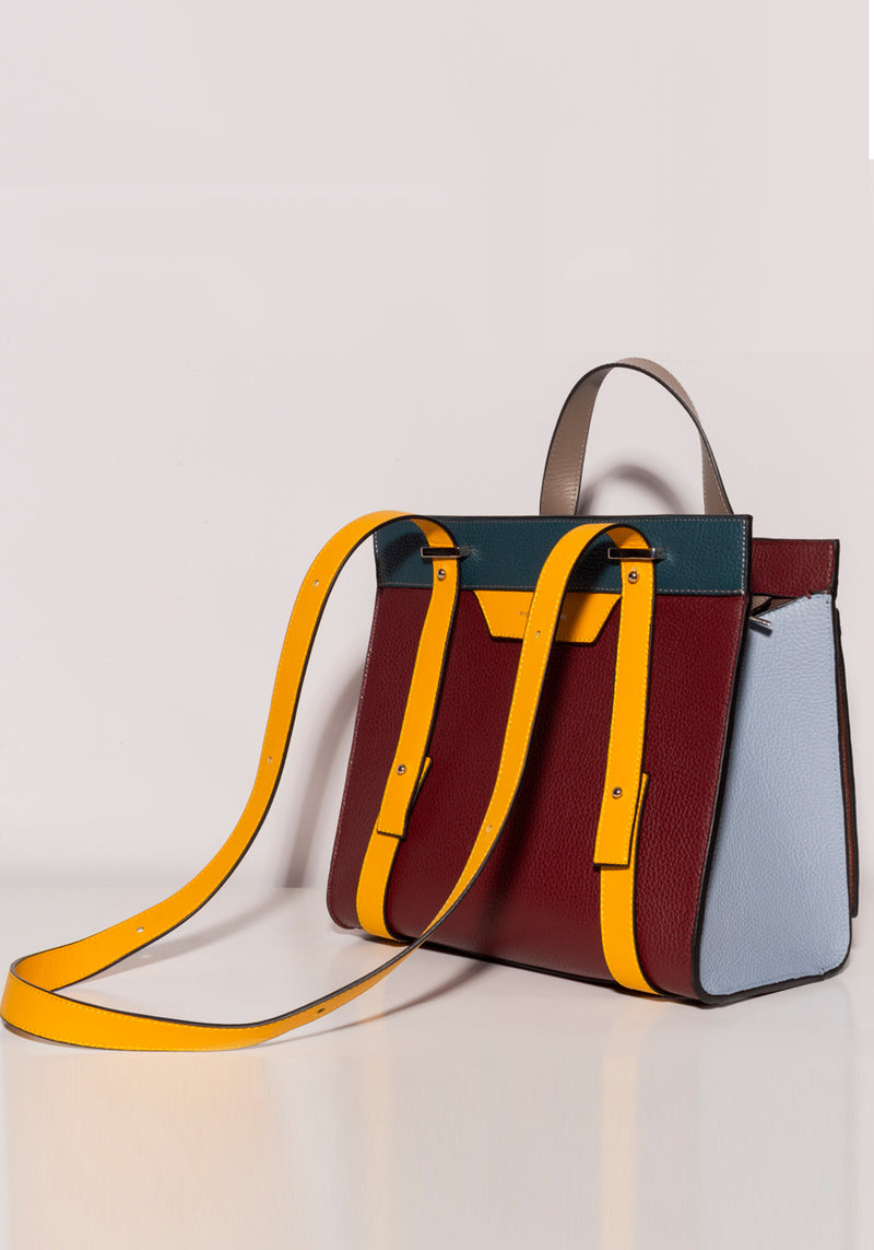 Milano 1321 - Color 01 LIMITED EDITION | PEACOCK WINE CAMEL ORANGE ICE SUN EARTH