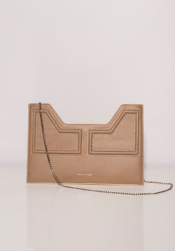 Milano Clutch 1321 - SAND | Sand Grained Leather
