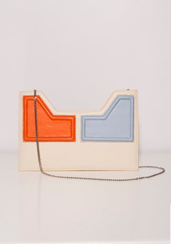 Milano Clutch 1321 - COLOR 02 | CREAM ORANGE ICE