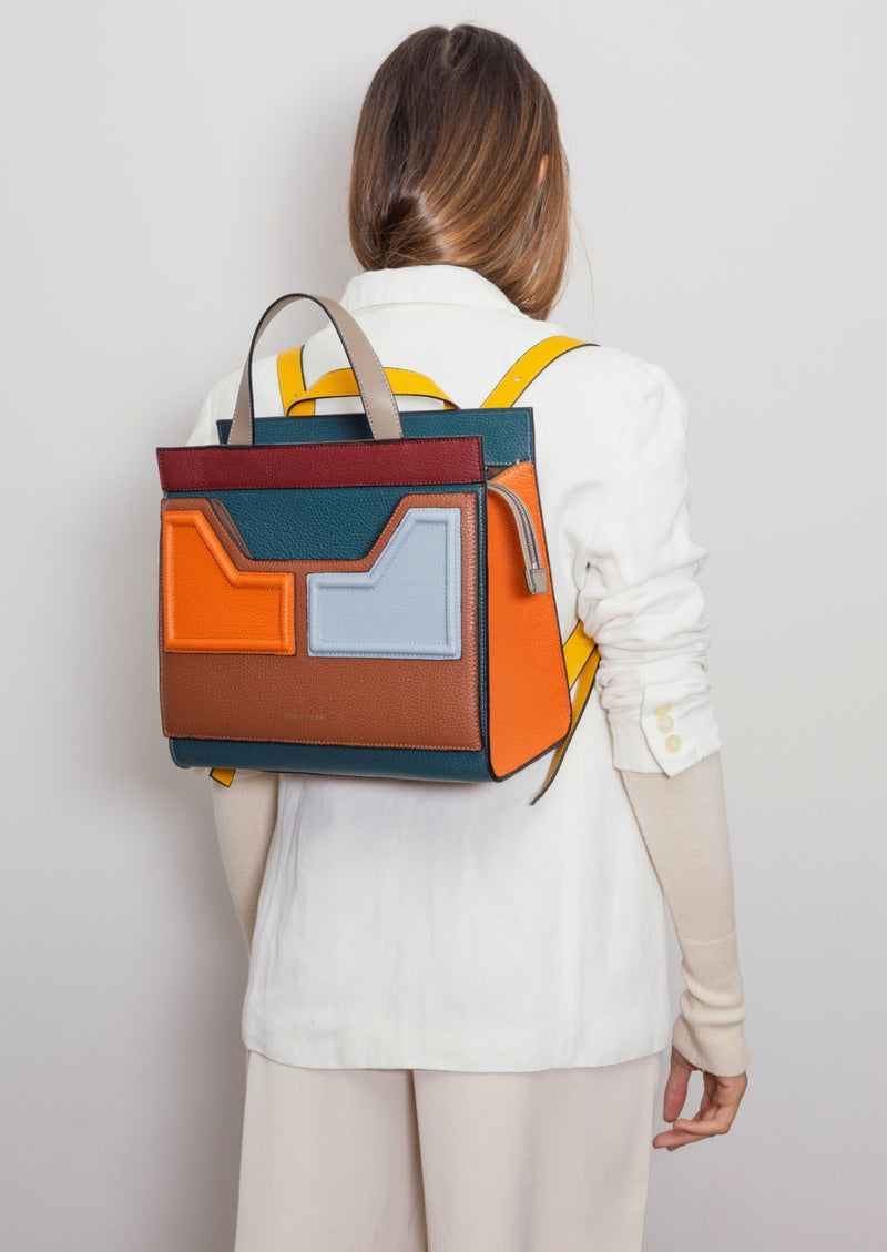 Milano 1321 - Color 01 LIMITED EDITION | PEACOCK WINE CAMEL ORANGE ICE SUN EARTH